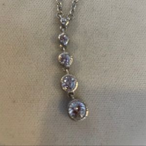 5-stone drop necklace